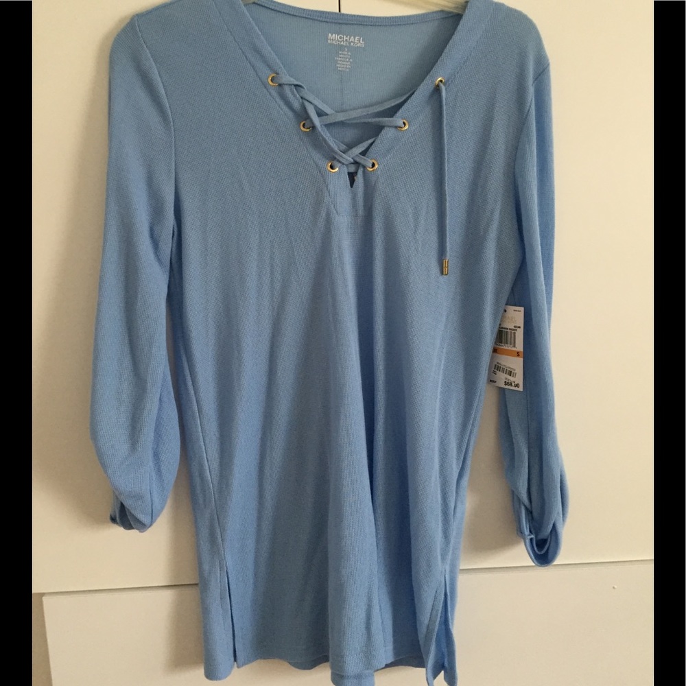 Brand new!! Michael Kors Blue sweater